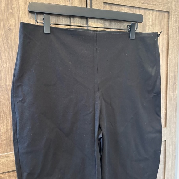 NWT Everlane Curvy Pant Side Zip Pull On Pants In Black Size 14 - Picture 6 of 13
